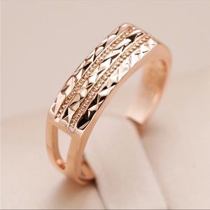 Chic Rose Gold Women's Band